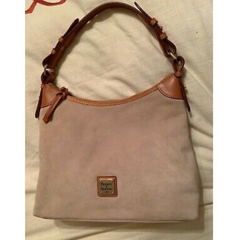 Dooney Bourke Beige Suede Hobo Purse Brand New Dooney Bourke Beige Suede Hobo Purse Brand New